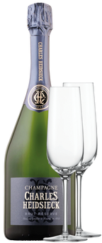 Charles Heidsieck Brut Reserve Champagne Gift Box