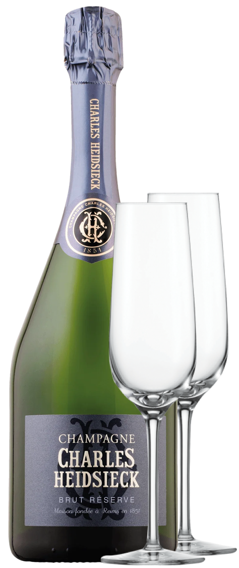 Charles Heidsieck Brut Reserve Champagne Gift Box