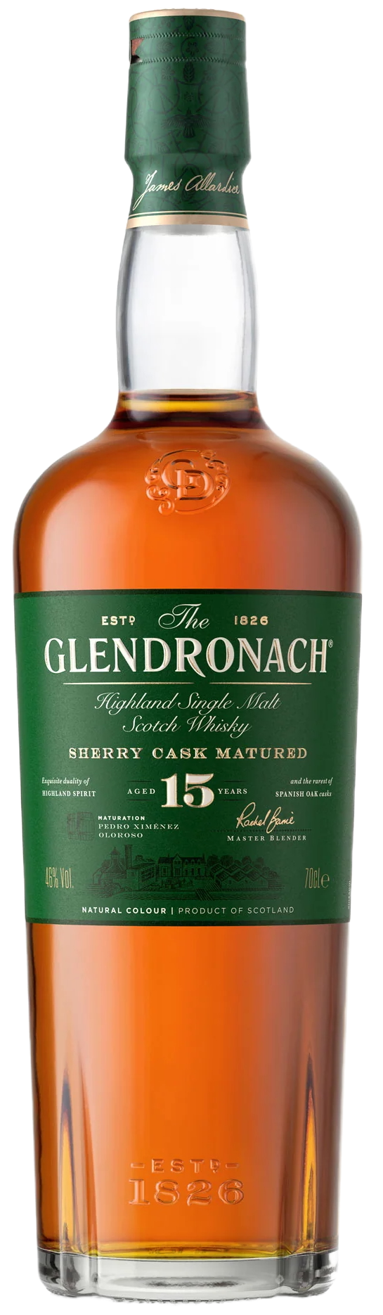 GlenDronach 15 Year Old Single Malt Whisky