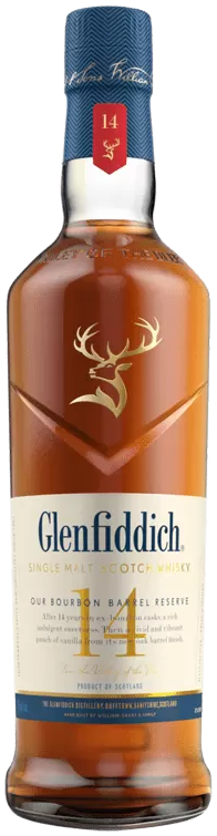 Glenfiddich 14YO Bourbon Barrel Reserve Whisky
