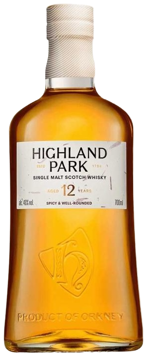 HIGHLAND PARK 12 YEAR OLD SINGLE MALT WHISKY