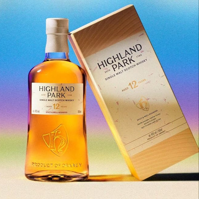 HIGHLAND PARK 12 YEAR OLD SINGLE MALT WHISKY