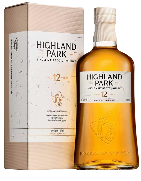 HIGHLAND PARK 12 YEAR OLD SINGLE MALT WHISKY