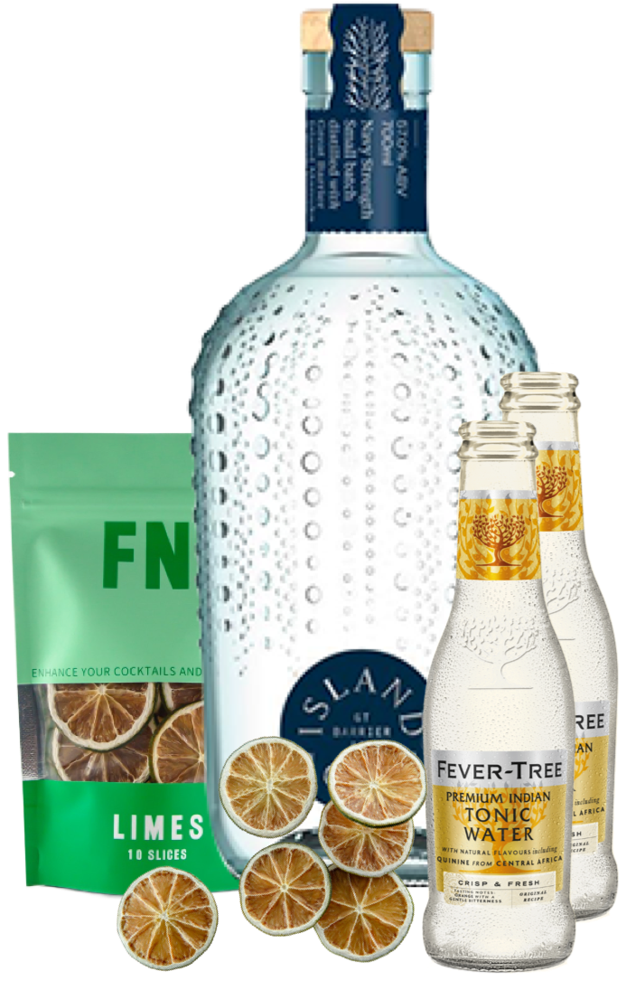 Island Navy Strength Gin Gift Box