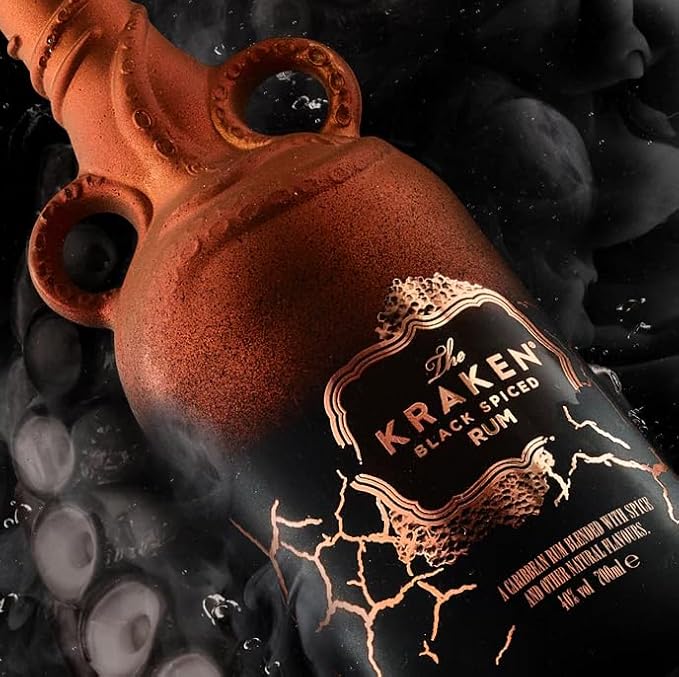 Kraken Unknown Deep Copper Scar Black Spiced Rum