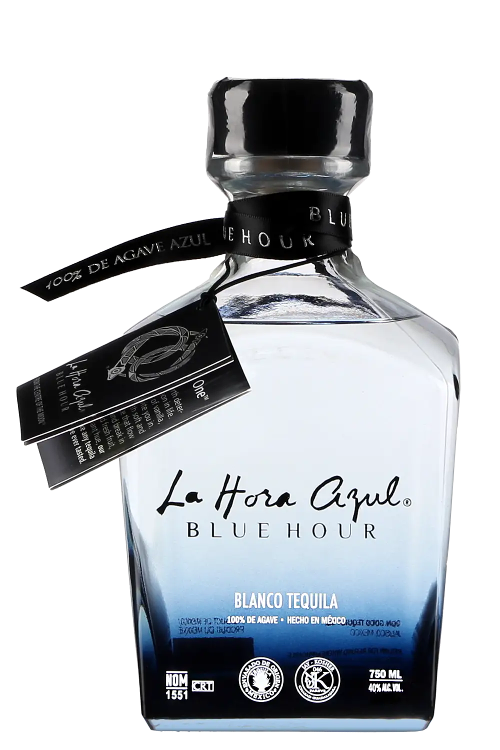 La Hora Azul Blue Hour Blanco Tequila