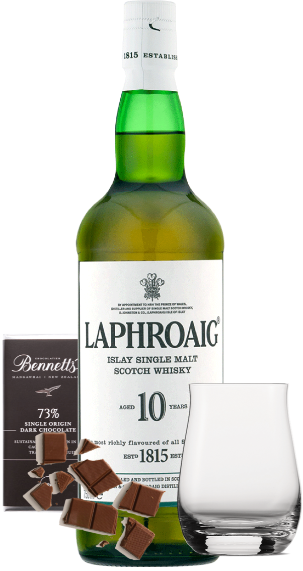 Laphroaig 10 Year Old Single Malt Whisky Gift Box