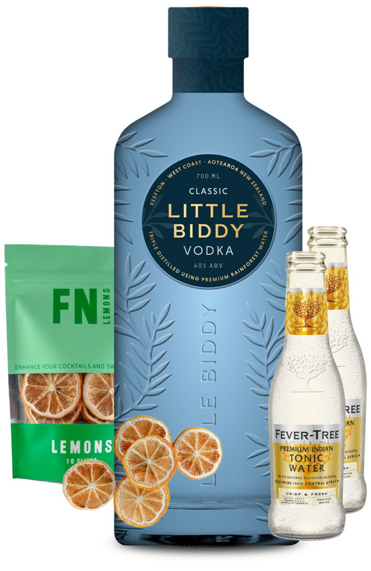 Reefton Little Biddy Classic Vodka Gift Box