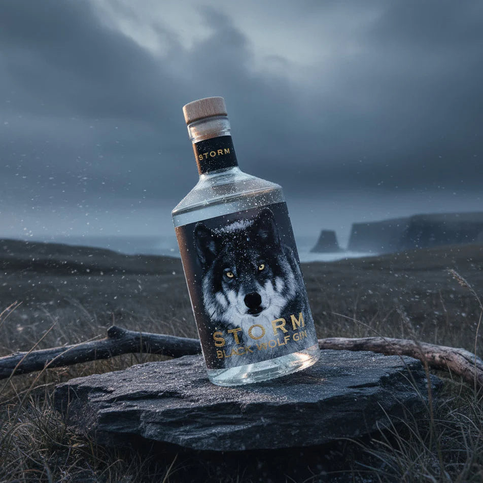 Black Wolf Gin by STORM Clothing