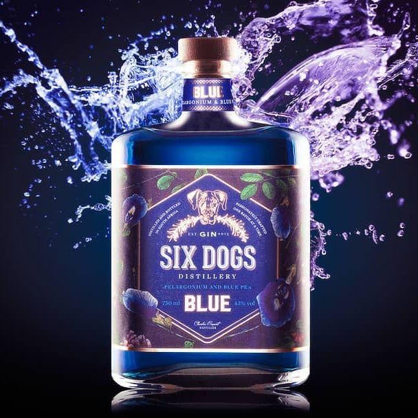 Six Dogs Blue Classic Dry Gin