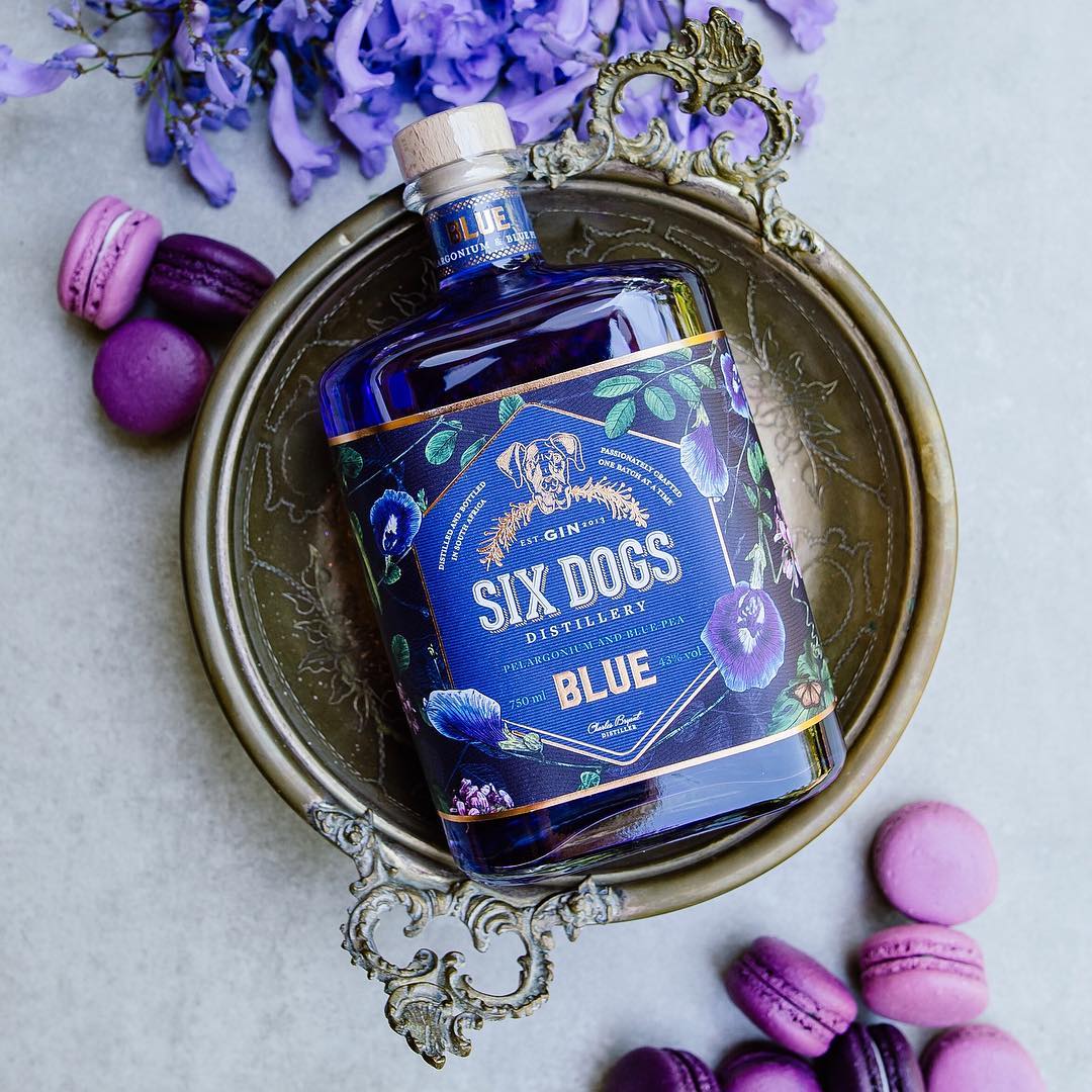 Six Dogs Blue Classic Dry Gin
