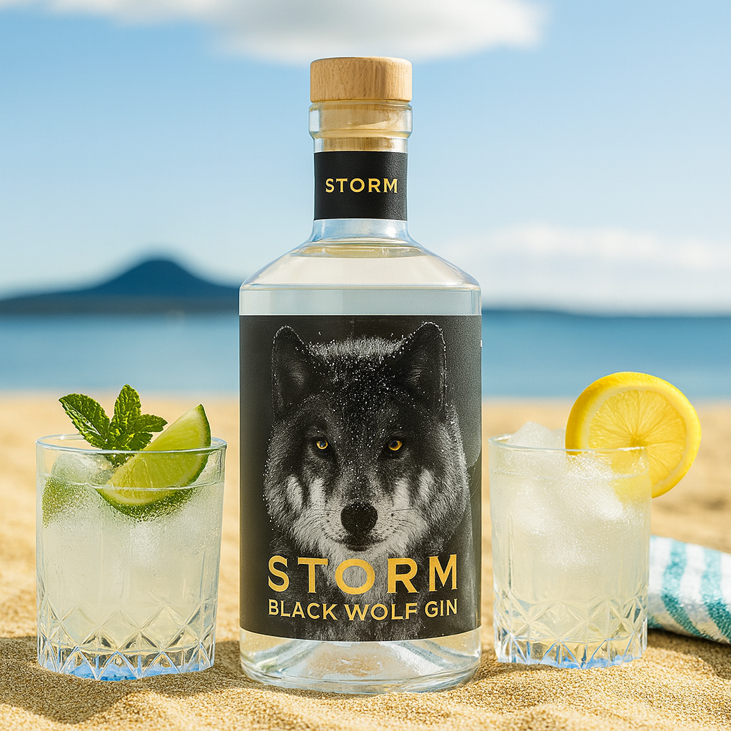 Black Wolf Gin by STORM Gift Box