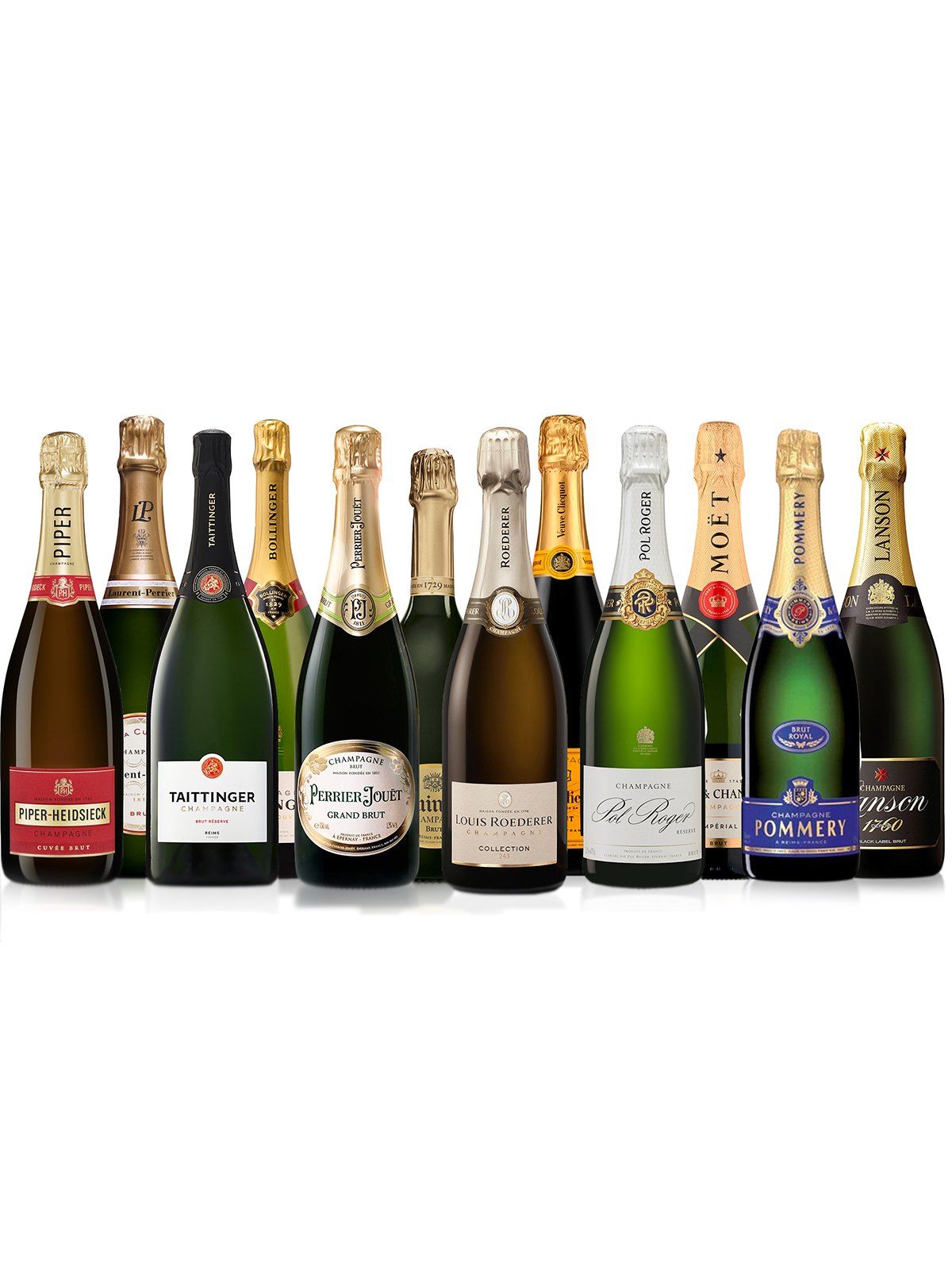 The Grande Marques Champagne Collection 12 x 75cl